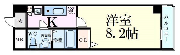 東淀川駅 徒歩5分 4階の物件間取画像